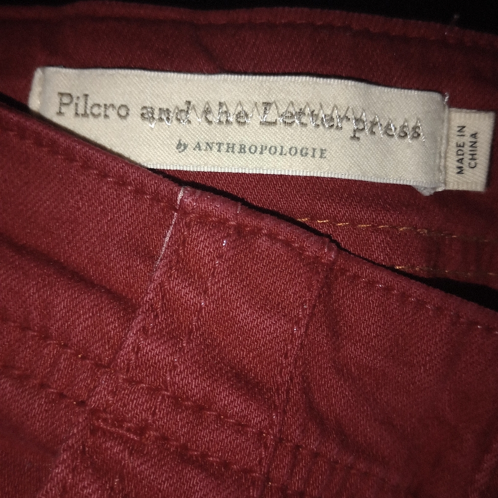 NWT Anthropologie High Rise Pilcro & The Letter Press Size 26 - Picture 6 of 13